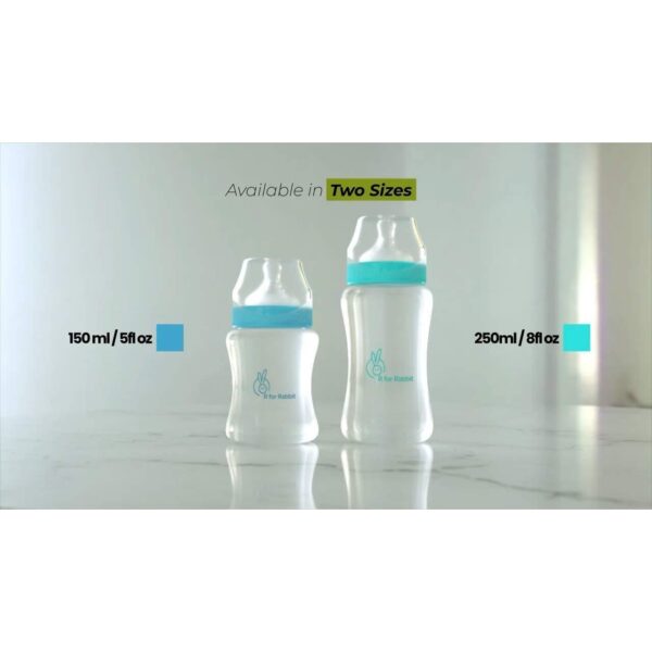 R For Rabbit – First feed 150 ml PP Feeding Bottle (Sea Green) - Image 8