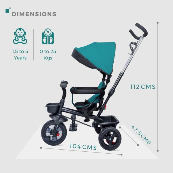 R For Rabbit –  Tiny Toes Sportz Ace (Bottle Green) - Image 8