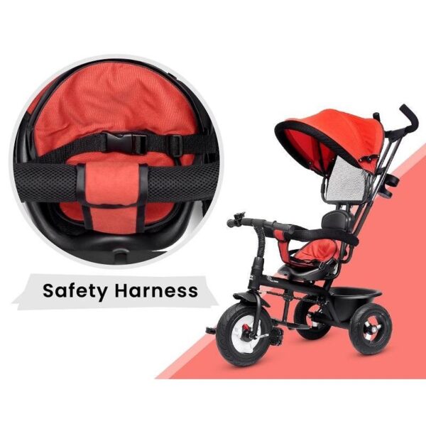 R For Rabbit – Tiny Toes Sportz Tricycle (Red) - Image 8