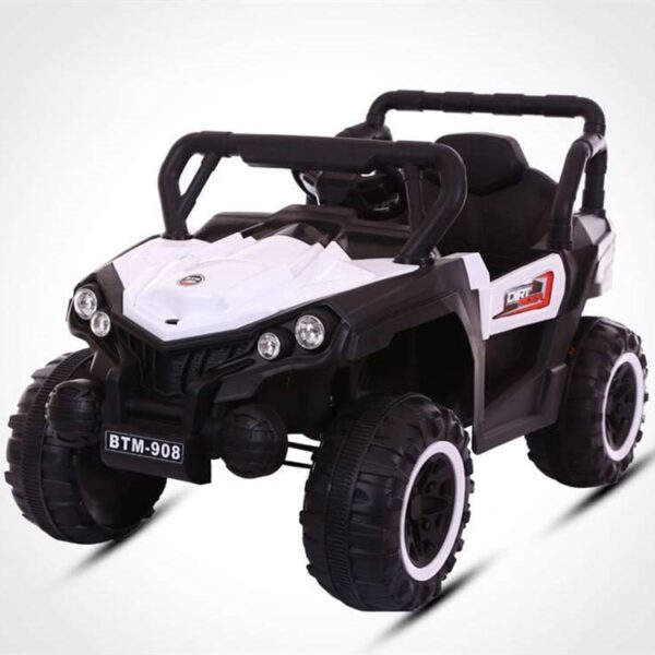 BTM908 BATTERY OPERATED RIDE ON JEEP (White)