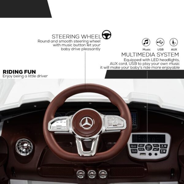 EX FT1166 Bentley Ride ON CAR FOR KIDS (WHITE) - Image 4