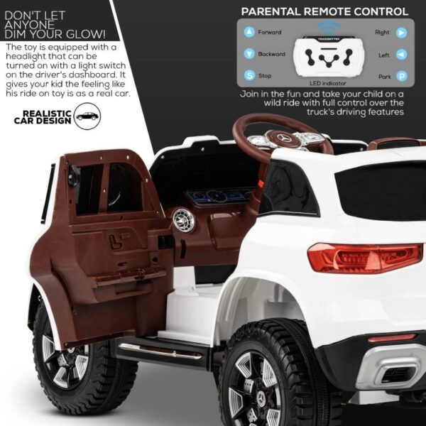 EX FT1166 Bentley Ride ON CAR FOR KIDS (WHITE) - Image 5