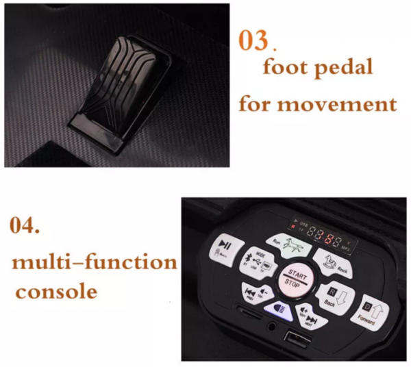 BDQ1200 Battery Operated 2 seater Safe Jumbo Hummer jeep for kids (WHITE) - Image 5