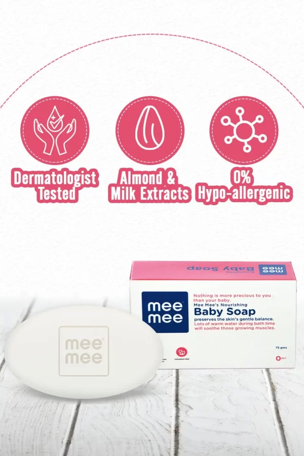 Mee Mee Nourishing Baby Wellness Soap - Image 2