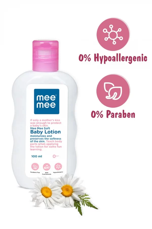 Mee Mee Soft Moisturising Baby Lotion With Fruit Extracts, 100 ml - Image 2