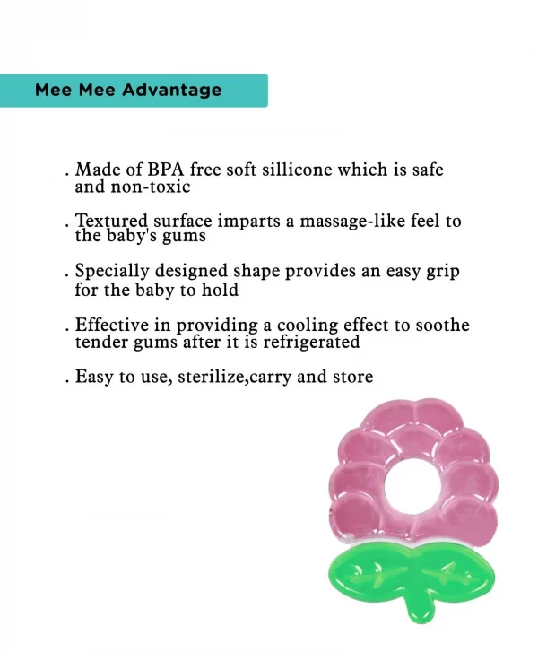 Mee Mee Multi-Textured Water Filled Teether - Image 3