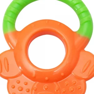 Mee Mee Multi-Textured Water Filled Teether (Orange/Green)