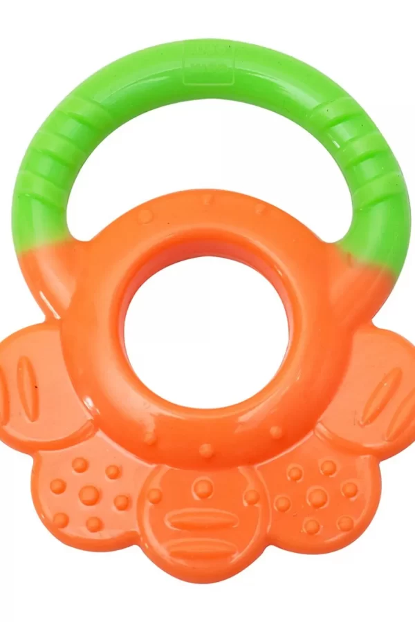 Mee Mee Multi-Textured Water Filled Teether (Orange/Green)