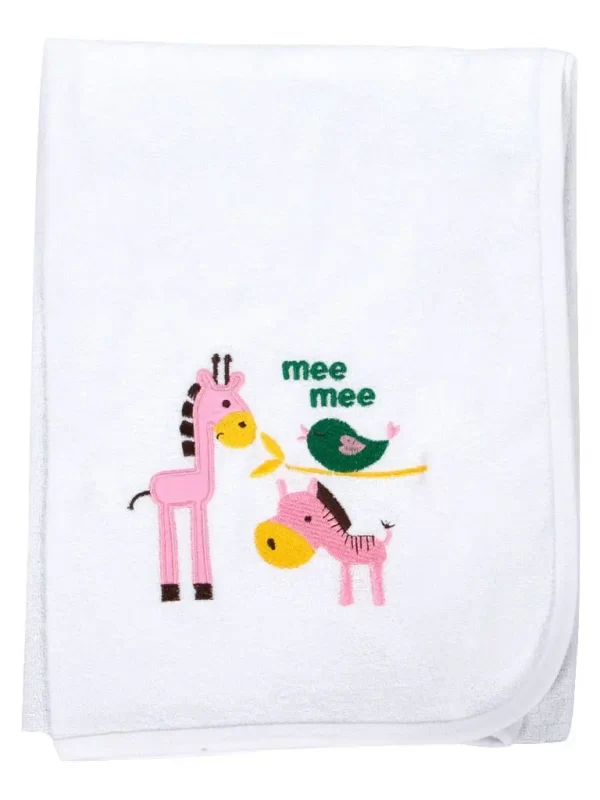 White Solid Towel - Image 3