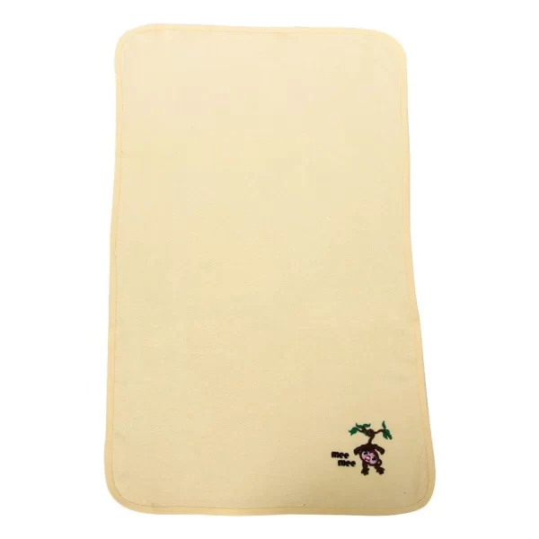 Beige Solid Towel - Image 4