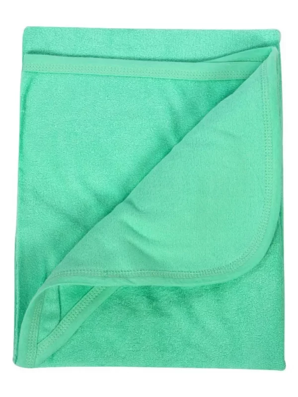 Green Solid Towel - Image 6