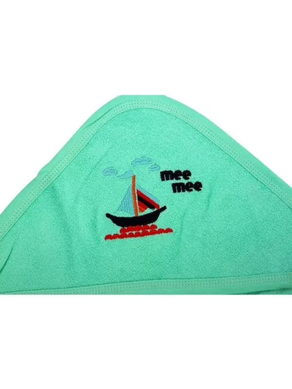 Green Solid Towel - Image 3