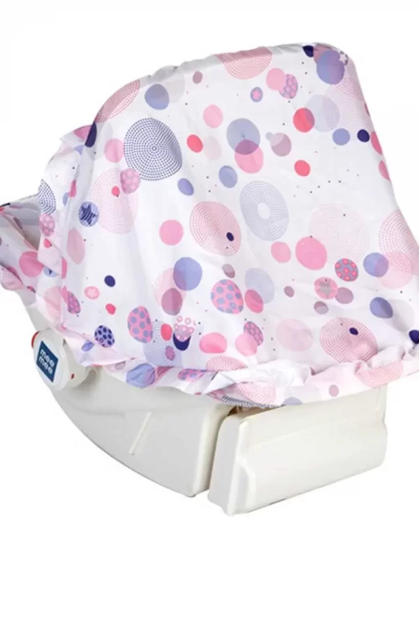 Mee Mee 5 In 1 Baby Cozy Carry Cot Cum Rocker (pink printed) - Image 5