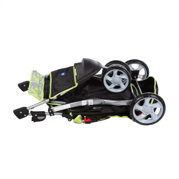 Mee Mee Easy To Push Baby Pram With Quick One-Hand Folding (green) - Image 5