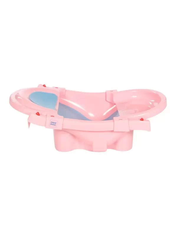 Pink Foldable And Spacious Baby Bath Tub - Image 6