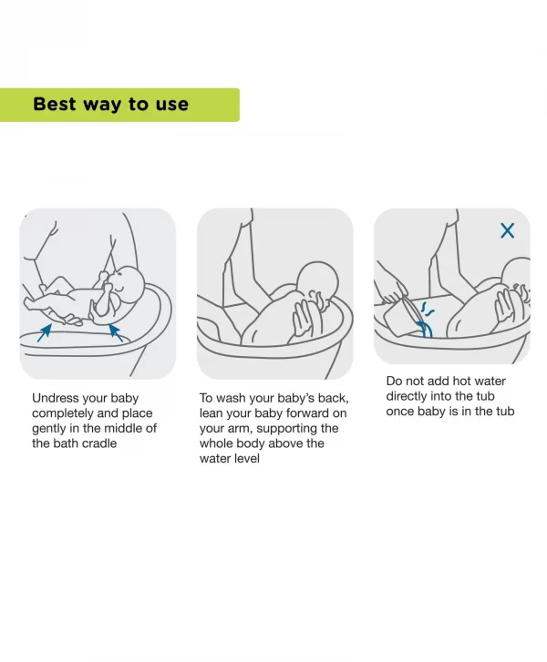 Pink Foldable And Spacious Baby Bath Tub - Image 9