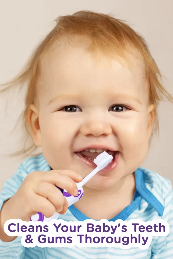 Mee Mee Foldable Infant To Toddler Toothbrush (Purple) - Image 5