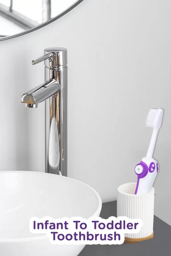 Mee Mee Foldable Infant To Toddler Toothbrush (Purple) - Image 6