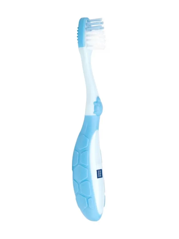 Mee Mee Easy Grip Baby Toothbrush (Blue, Pack Of 3) - Image 5