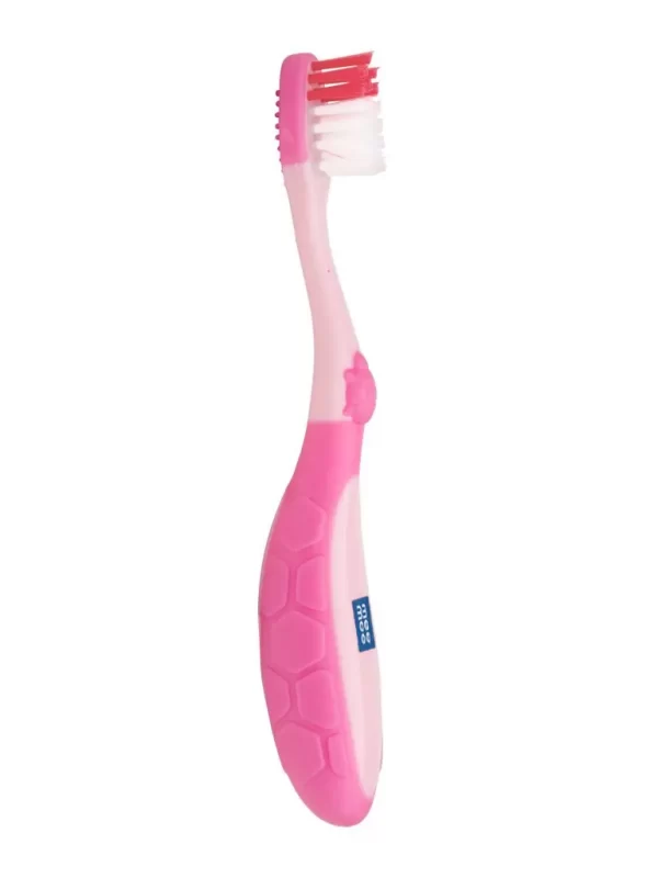 Mee Mee Easy Grip Baby Toothbrush (Pink, Pack Of 3) - Image 3