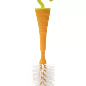 Mee Mee Thick Bristled Bottle Brush (Orange)