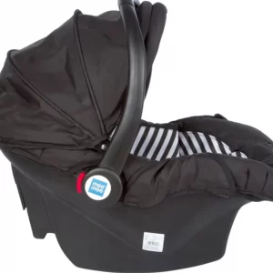 Mee Mee Baby Car Seat Cum Carry Cot With Thick Cushioned Seat (black)