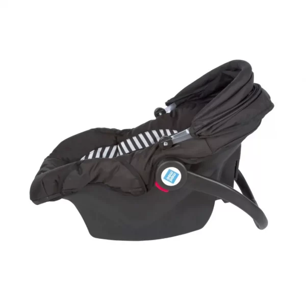 Mee Mee Baby Car Seat Cum Carry Cot With Thick Cushioned Seat (black) - Image 3