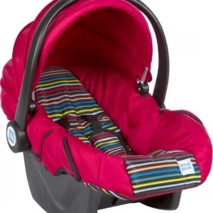 Mee Mee Baby Car Seat Cum Carry Cot With Thick Cushioned Seat (pink)