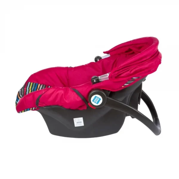 Mee Mee Baby Car Seat Cum Carry Cot With Thick Cushioned Seat (pink) - Image 5
