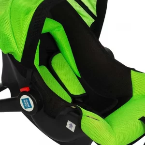 Mee Mee Baby Car Seat Cum Carry Cot With Thick Cushioned Seat (green)