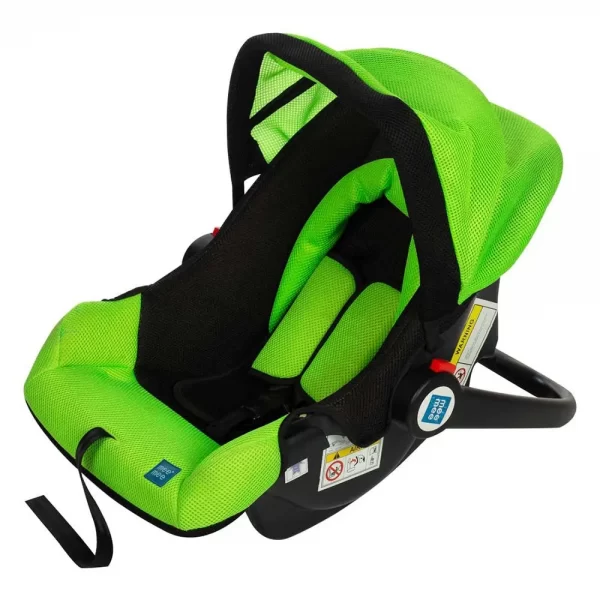 Mee Mee Baby Car Seat Cum Carry Cot With Thick Cushioned Seat (green) - Image 2
