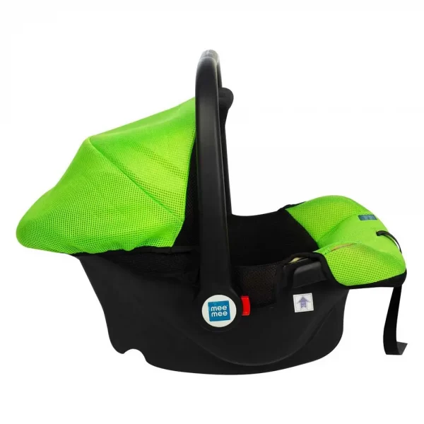 Mee Mee Baby Car Seat Cum Carry Cot With Thick Cushioned Seat (green) - Image 4