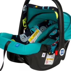 Mee Mee Baby Car Seat Cum Carry Cot With Thick Cushioned Seat (dark green)