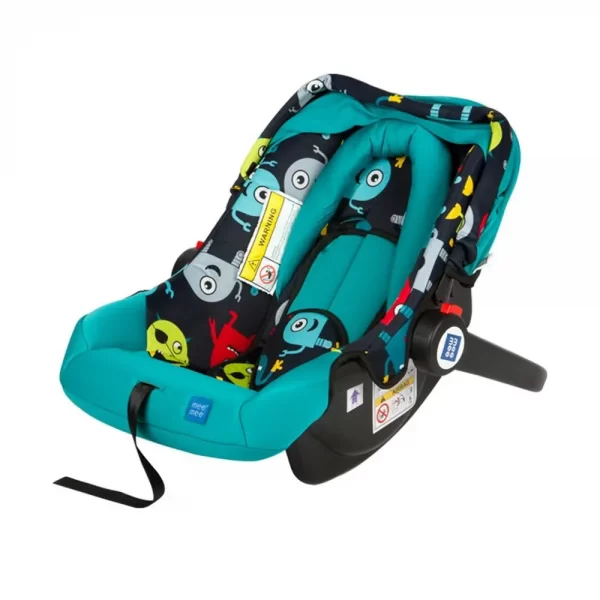 Mee Mee Baby Car Seat Cum Carry Cot With Thick Cushioned Seat (dark green) - Image 2