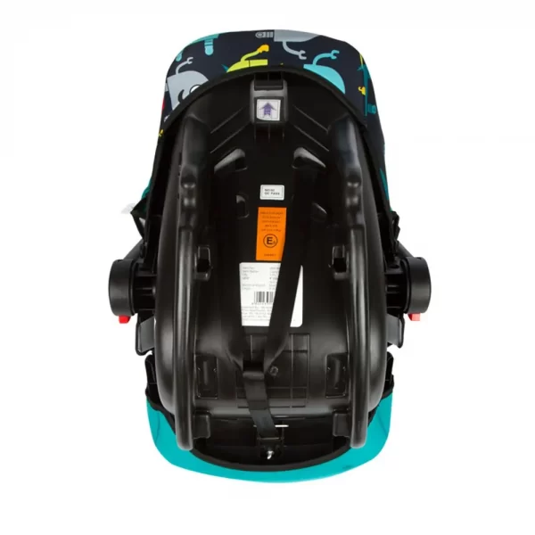 Mee Mee Baby Car Seat Cum Carry Cot With Thick Cushioned Seat (dark green) - Image 4