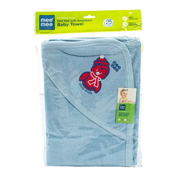 Blue Solid Towel - Image 7