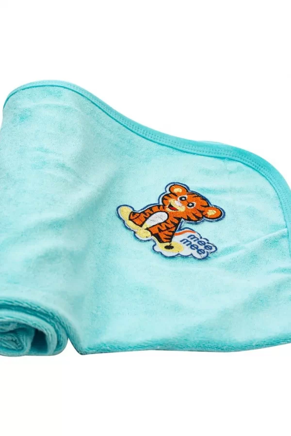 Blue Solid Towel