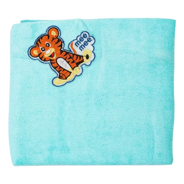 Blue Solid Towel - Image 2