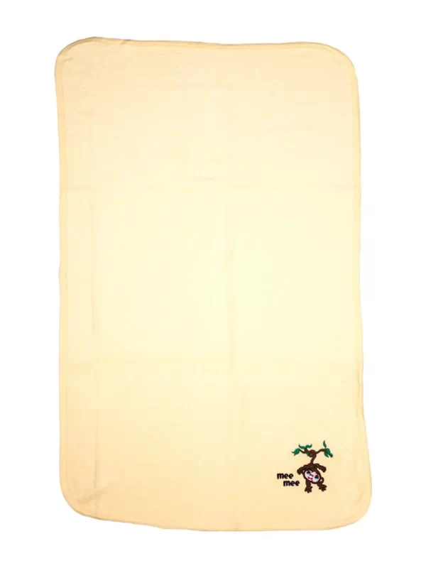 Cream Solid Towel - Image 3