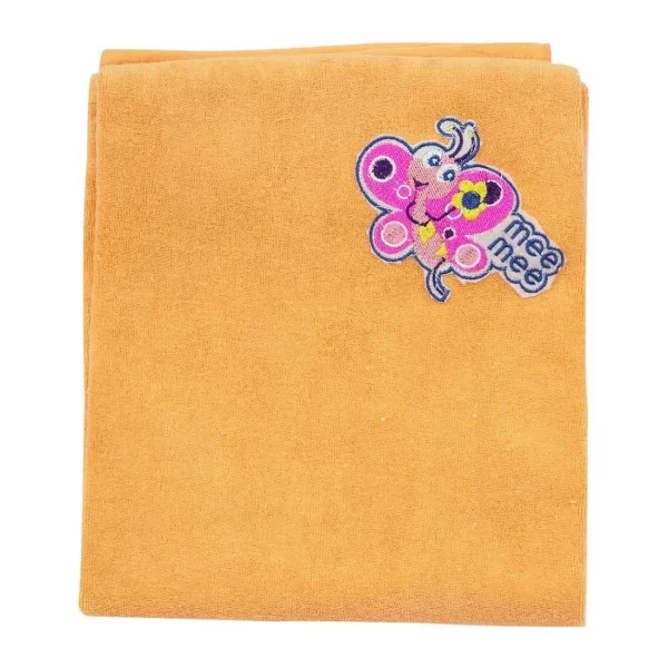Peach Solid Towel - Image 2