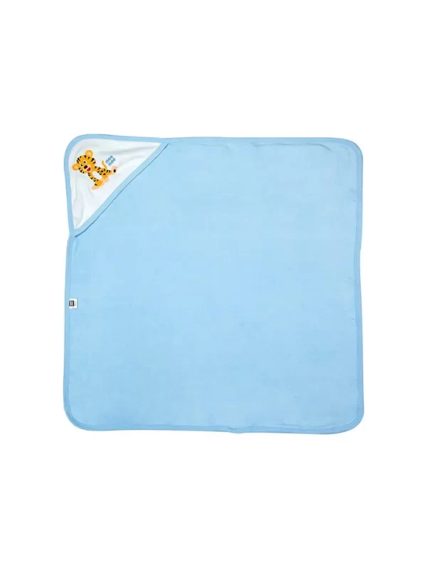 Mee Mee Soft Absorbent Baby Towel With Hood (Blue) - Image 6