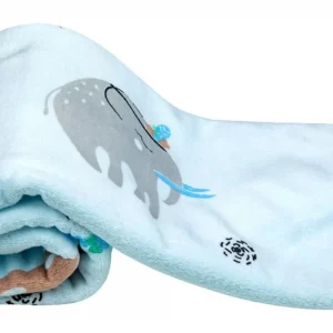 Mee Mee Soft Absorbent Baby Towel (Blue)