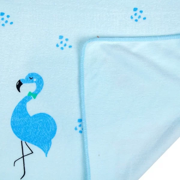 Mee Mee Soft Absorbent Baby Towel (Blue) - Image 4