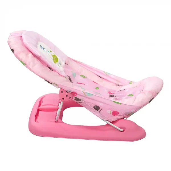 Mee Mee New Born Spacious Baby Bather Bath Chair |Foldable |2 Position Adjustable Chair - Pink - Image 3