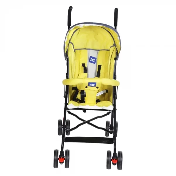 Mee Mee Stylish Light Weight Baby Stroller (yellow) - Image 3