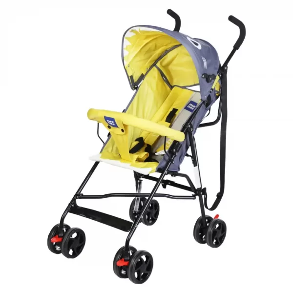 Mee Mee Stylish Light Weight Baby Stroller (yellow) - Image 6