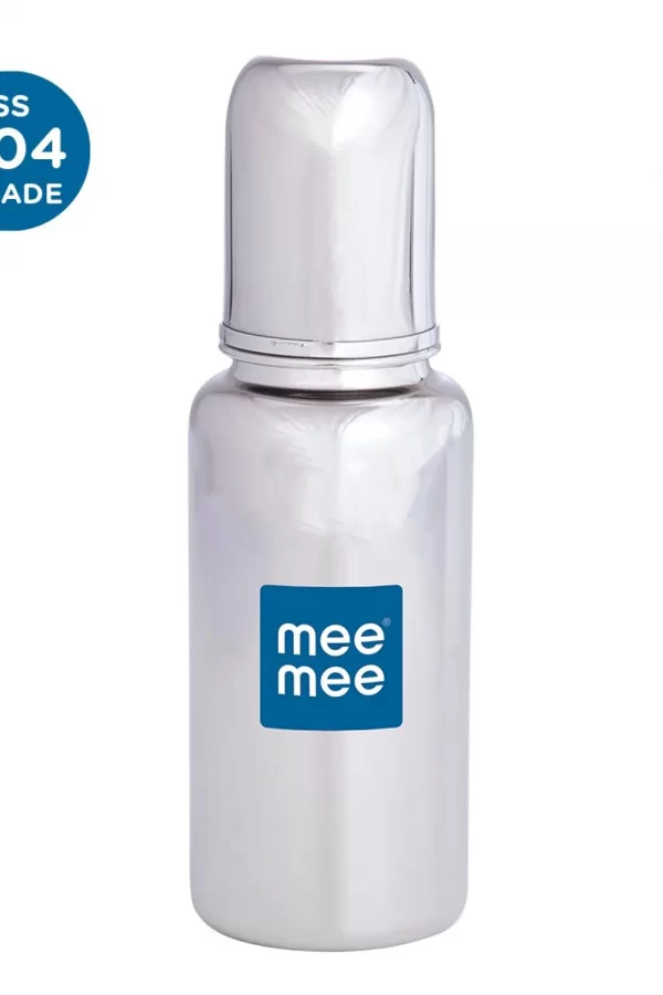 Mee Mee Premium Steel Feeding Bottle (240 Ml)