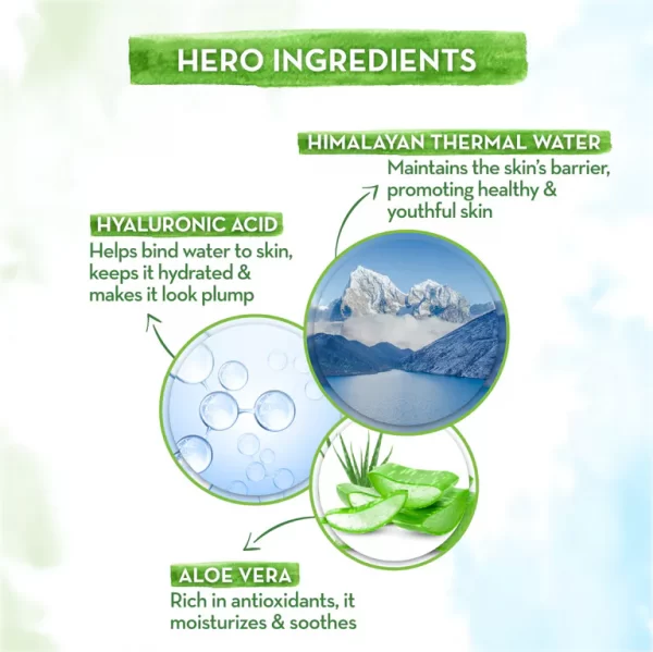 Aqua Glow Face Wash With Himalayan Thermal Water and Hyaluronic Acid for Intense Hydration - 100ml - Image 3