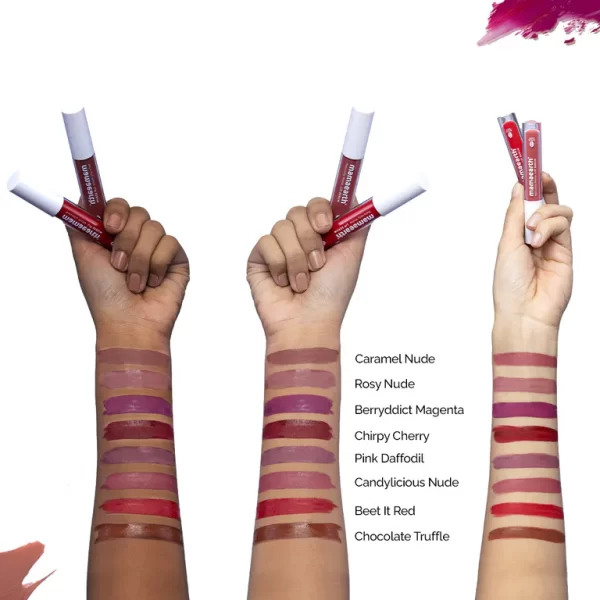 Naturally Matte Liquid Lipstick - 3 ml | Caramel Nude - Image 5