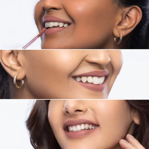 Naturally Matte Liquid Lipstick - 3 ml | Caramel Nude - Image 6